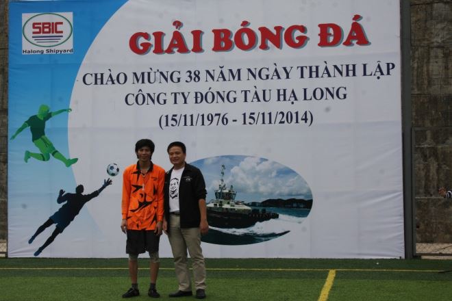 Giải thủ môn xuất sắc nhất được trao cho cầu thủ Phạm Văn Quy – đội Liên quân 2 (PX Cơ điện – Mộc XD)